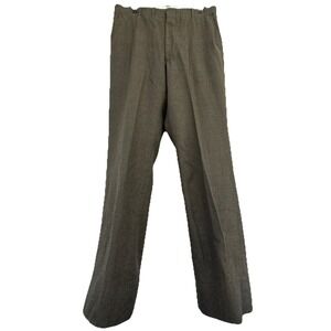 Vtg‎ Corbin LTD Nordstrom Men's 34x 31.5 Pleated Dress Pants Brown